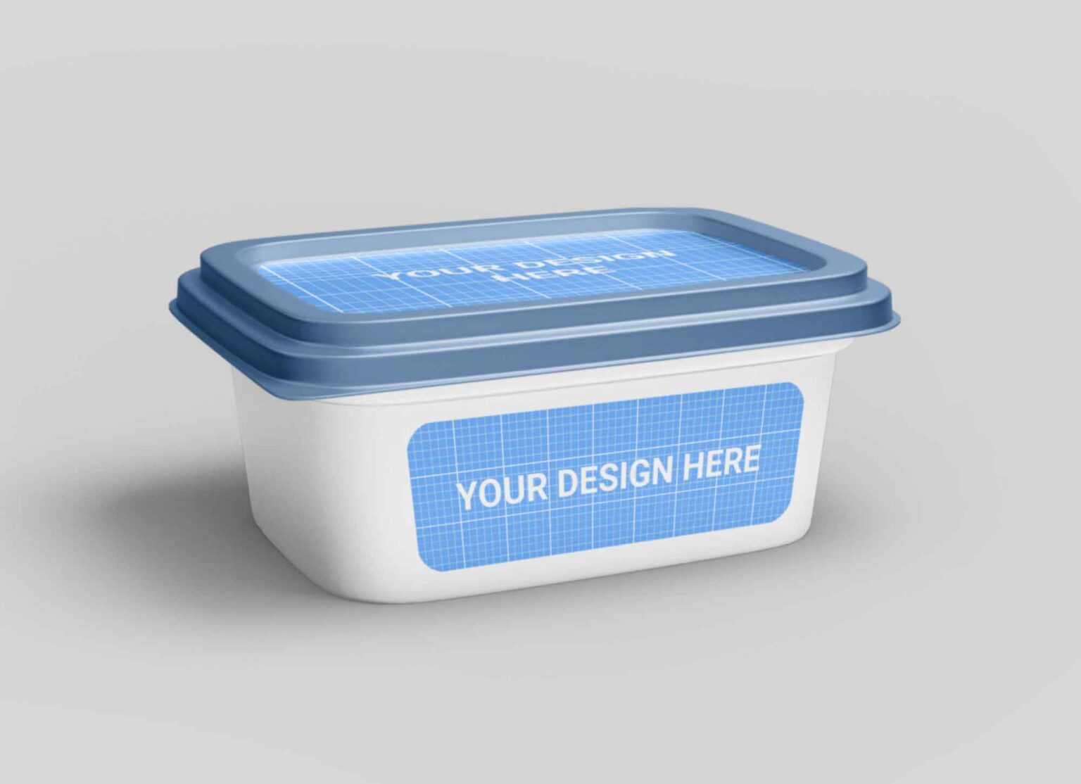 Download Free Plastic Food Container Mockup (PSD) - أرض الفوتوشوب