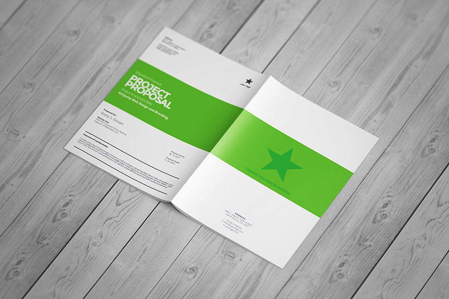 A4 Free Catalogue Mockup