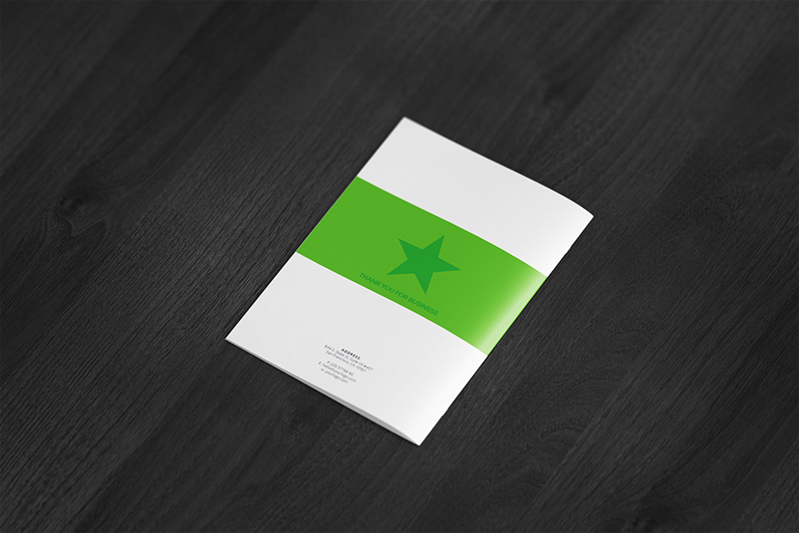 A4 Free Catalogue Mockup