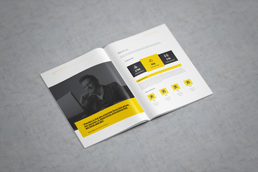 A4 Free Catalogue Mockup