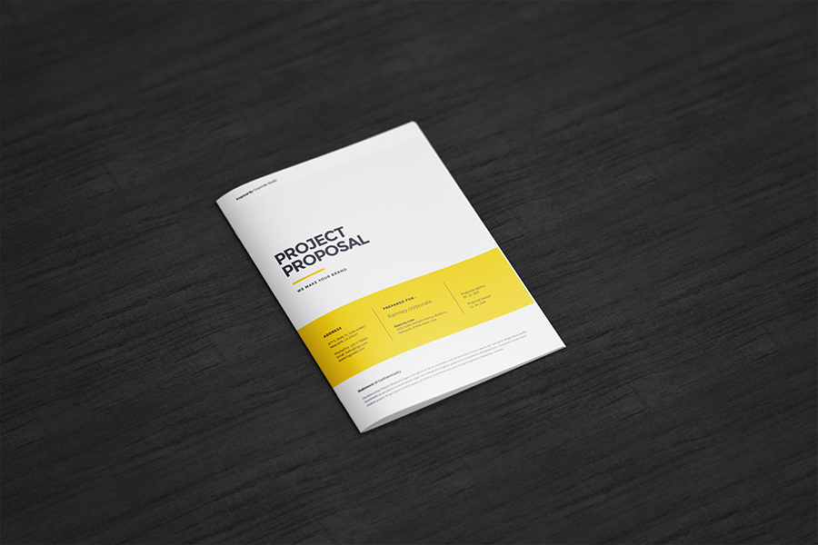 A4 Free Catalogue Mockup