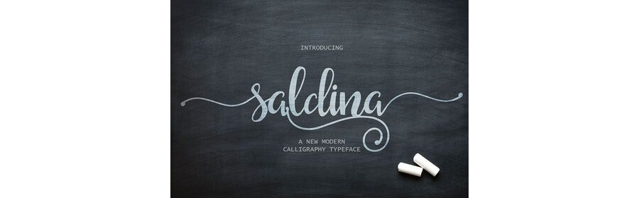 Saldina Free Font