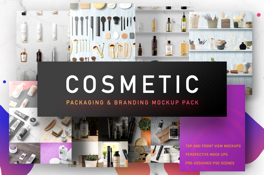 Cosmetic Packaging Mockups