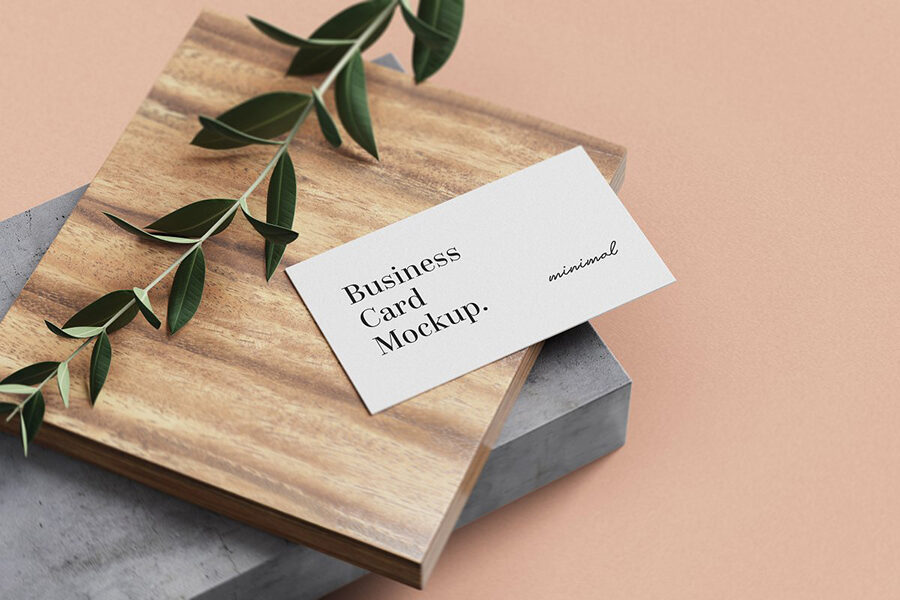 Modern Business Card Mockup