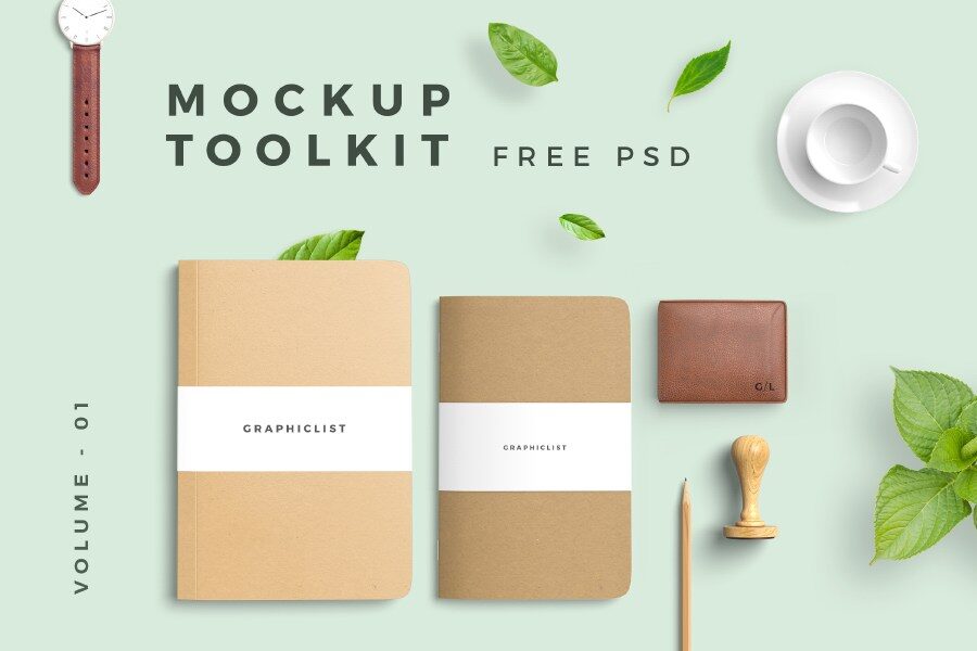 Free Mockup Toolkit Vol-01