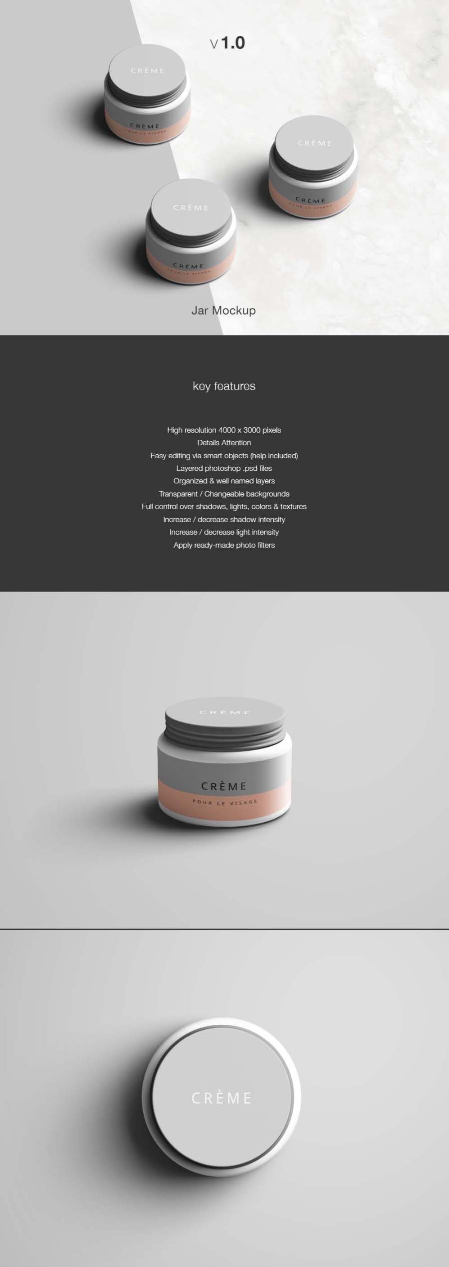 Jar Mockup Free Version