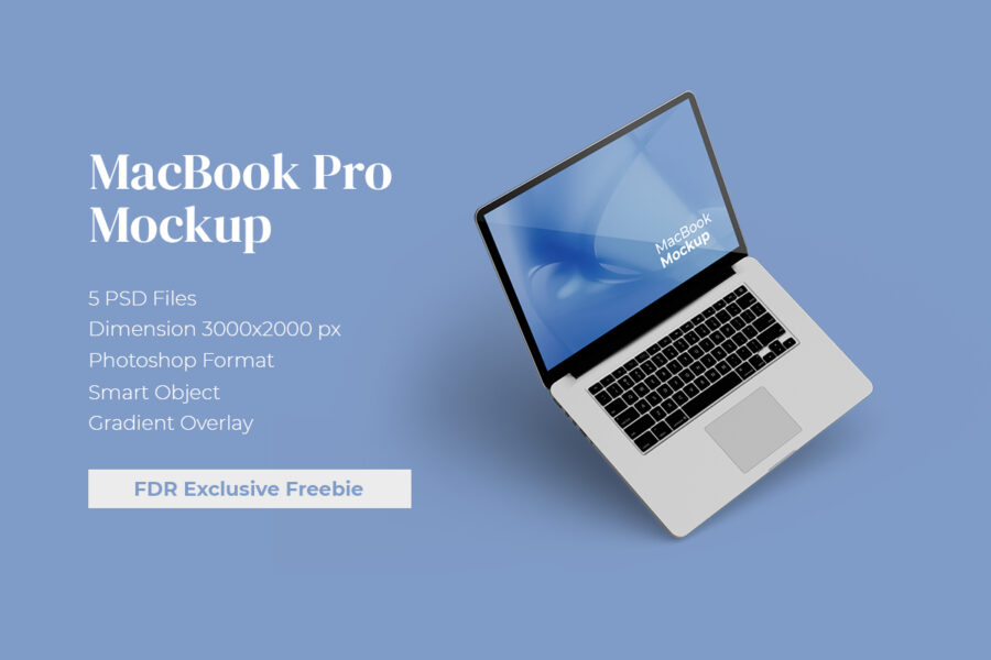 Macbook Pro Free Mockup