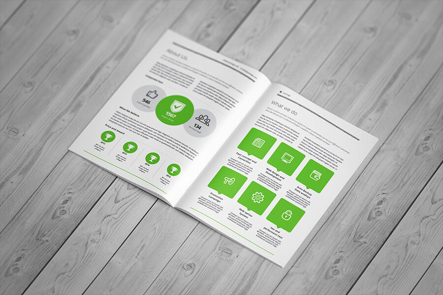 A4 Free Catalogue Mockup