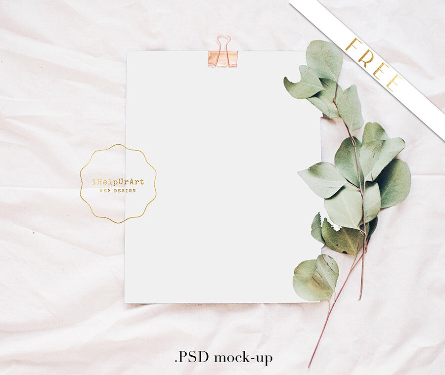 Natural Greeting Card Mockup