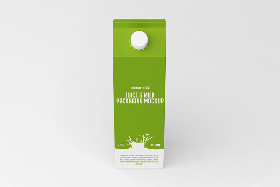 Juice Packaging Free Mockup