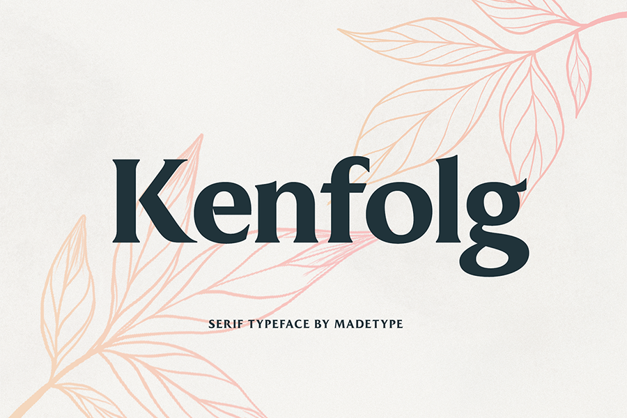 Kenfolg Serif Free Demo