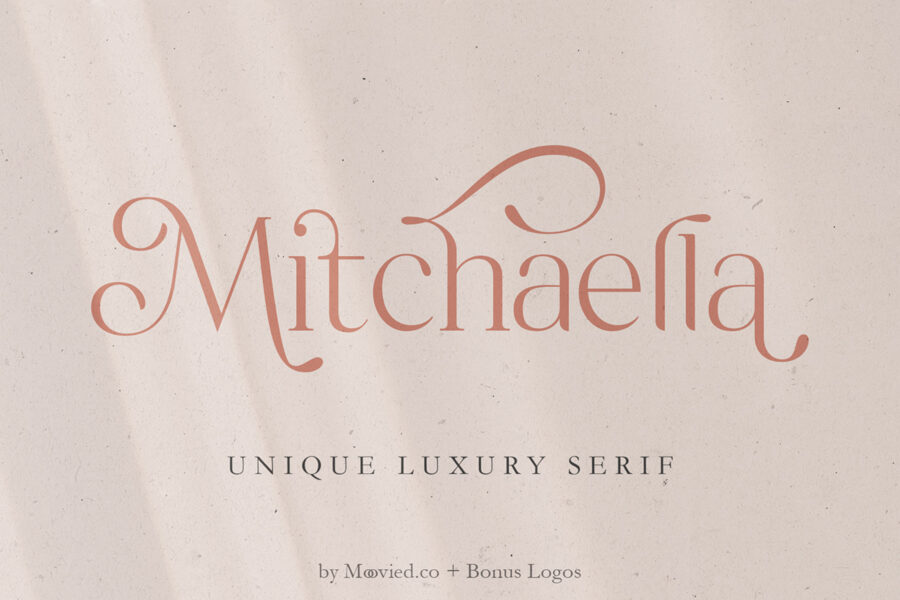 Mitchaella Luxury Serif Font