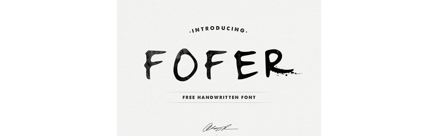 Fofer Free Font